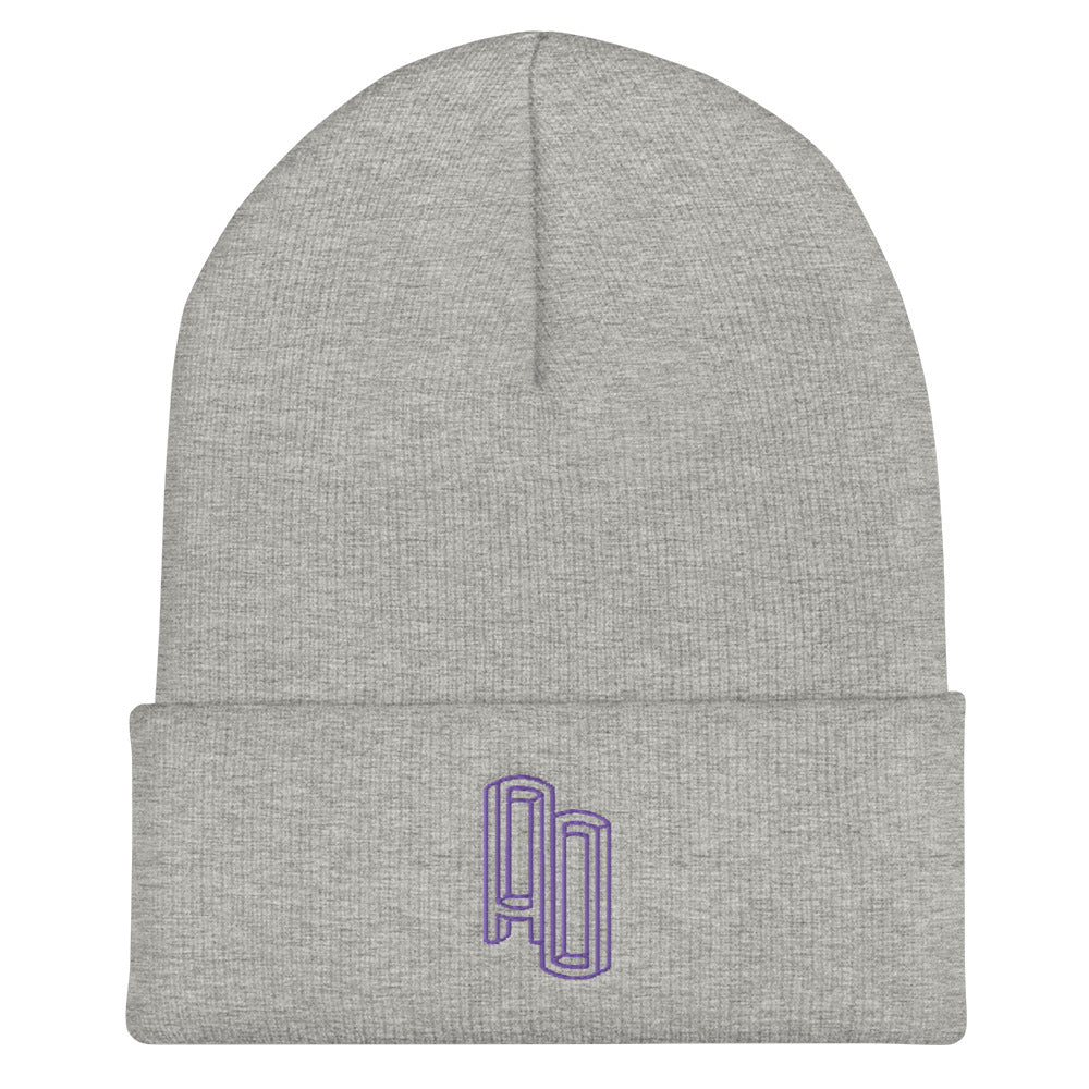 AO Emblem Embroidered Cuffed Beanie