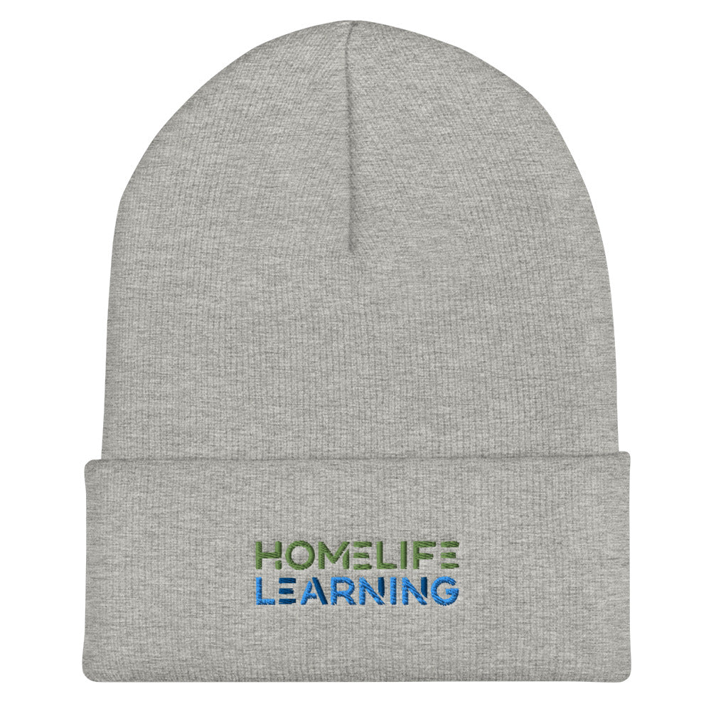 HomeLife Learning Embroidered Cuffed Beanie