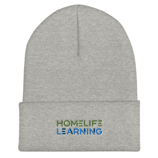 HomeLife Learning Embroidered Cuffed Beanie