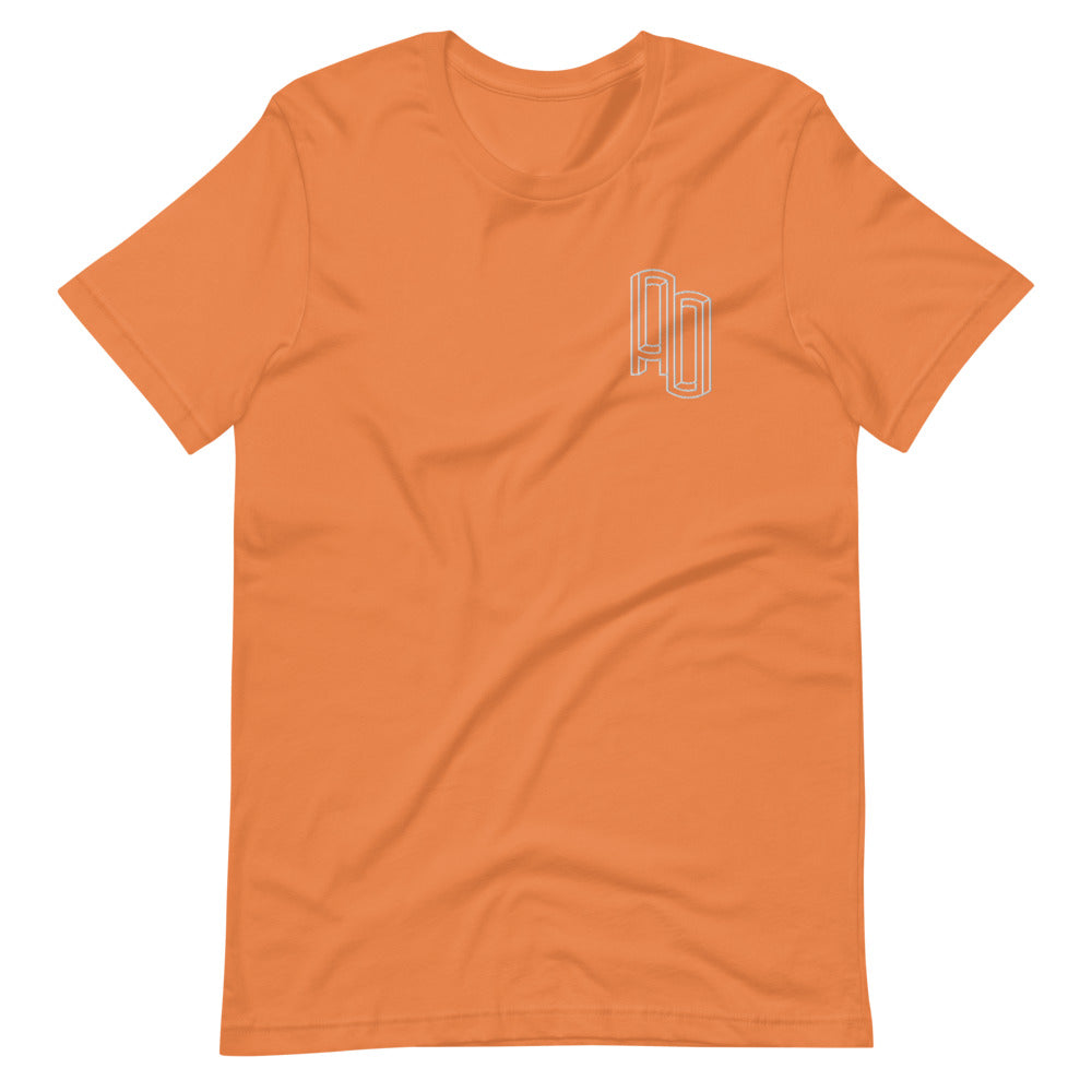 AO Emblem Embroidered Short-Sleeve Unisex T-Shirt