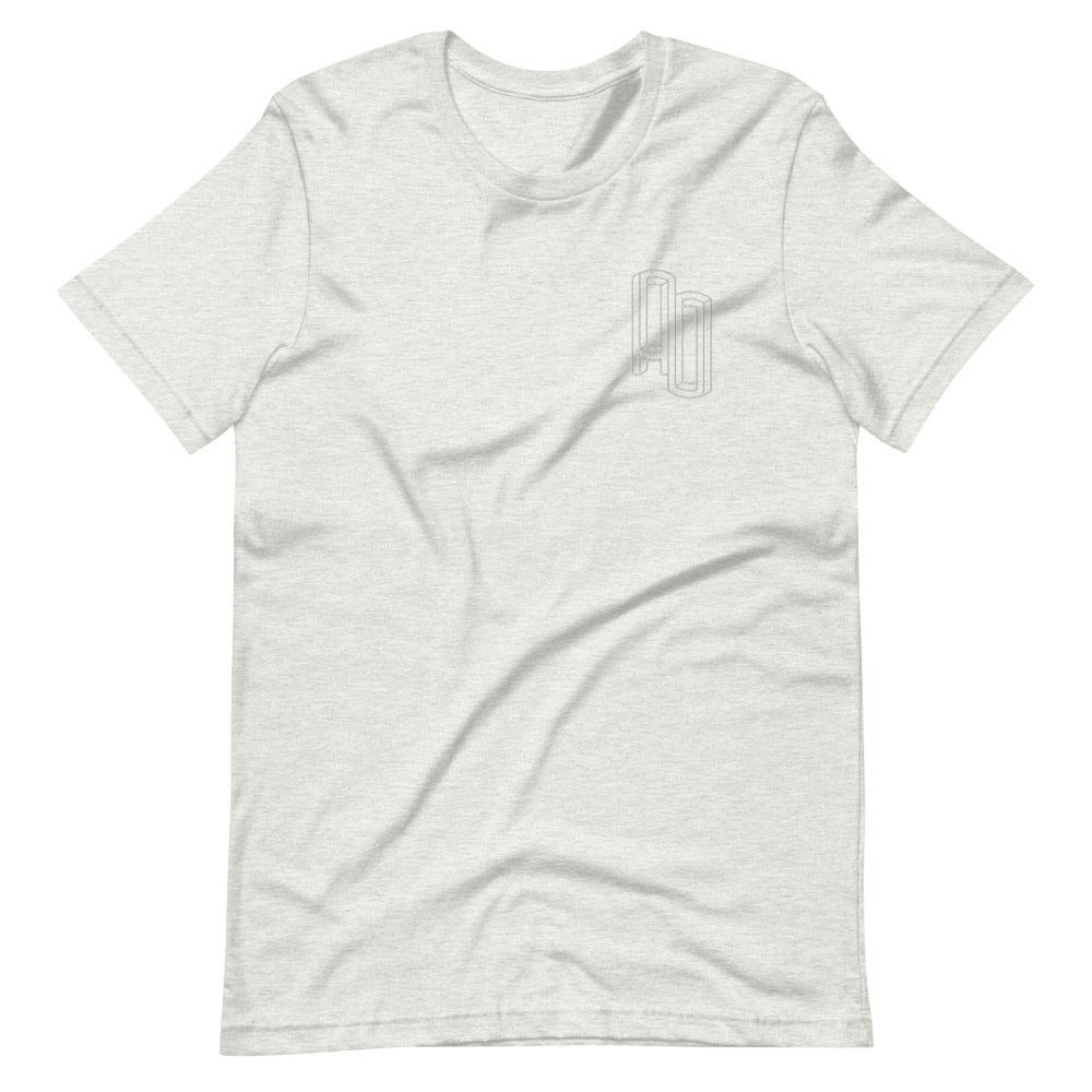 AO Emblem Embroidered Short-Sleeve Unisex T-Shirt